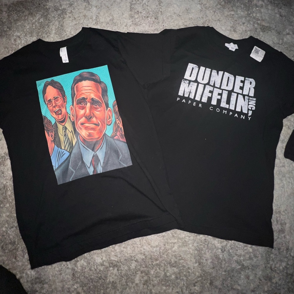 Two boys tees- The office